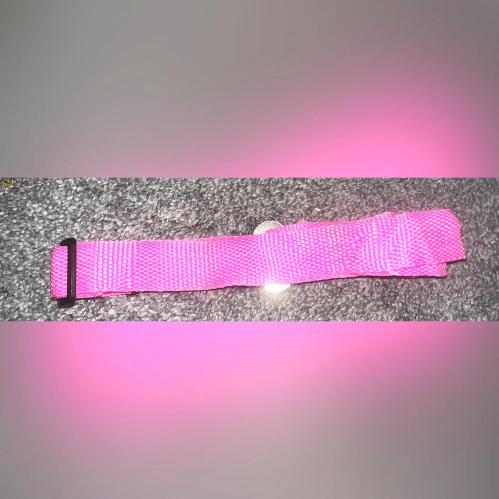 *BRAND NEW/ NEVER USED* Hot Pink Dog Collar / Seatbelt Buckle